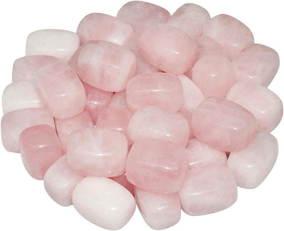 1Lb Tumbled Stones Polished Crystals Healing, Reiki, Chakra & Wicca,Rose Quartz