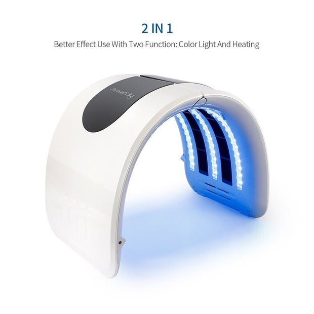 7 Colors Photon LED Light Therapy PDT Machine Facial Mask Skin Rejuvenation US