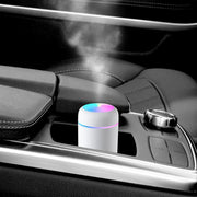 300Ml Mini Air Humidifier Ultrasonic Aroma Essential Oil Diffuser Auto Shut-Off USB Mist Sprayer Home Car Air Humidifier Light