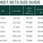 [Mother'S Day Deals]4/6 PCS Queen Sheet Set, Breathable Luxury Comfy Breathable & Cooling Bed Sheets,Rayon Derived from Bamboo,Silky Bedding Sheets & Pillowcases,Gift for Moms