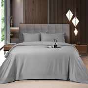 [Mother'S Day Deals]4/6 PCS Queen Sheet Set, Breathable Luxury Comfy Breathable & Cooling Bed Sheets,Rayon Derived from Bamboo,Silky Bedding Sheets & Pillowcases,Gift for Moms