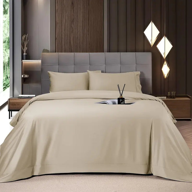 [Mother'S Day Deals]4/6 PCS Queen Sheet Set, Breathable Luxury Comfy Breathable & Cooling Bed Sheets,Rayon Derived from Bamboo,Silky Bedding Sheets & Pillowcases,Gift for Moms