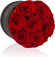 "Everlasting Love: Luxury Preserved Roses in a Box - Lasts Up to 3 Years! Perfect Valentine's Day Gift for Her (Red)"